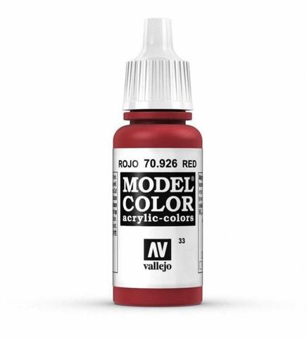 Model Color Red 17 ml.