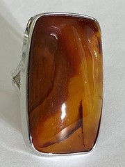 Сердолик (кольцо из серебра)