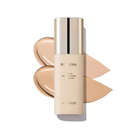 The Saem Eco Soul Vegan Skin Balance BB Cream Крем ББ для лица веганский 21 light beige