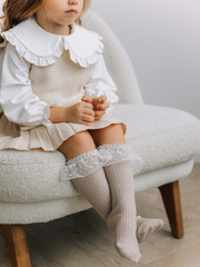 Гольфы "Молли", Бежевый