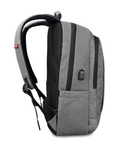 Картинка рюкзак для ноутбука Tigernu t-b3142 usb grey - 7