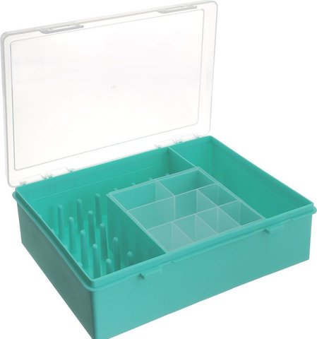 Коробка-органайзер для ниток и швейных принадлежностей