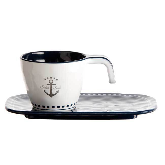 MELAMINE COFFEE SET SAILOR SOUL