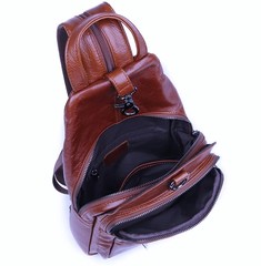 Кожаный рюкзак JMD 4005