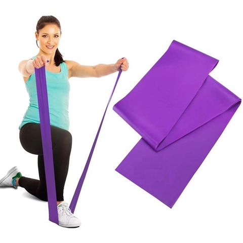 Rezin band \ Жгут спортивный резиновый \ Resistive Exercise Bands purple