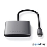 Satechi 4-Port USB-C Hub (USB-C PD port to 4 х USB Type-C) Space Gray ST-UC4PHM