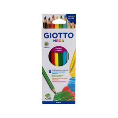 Карандаши Giotto 8 цветов Mega