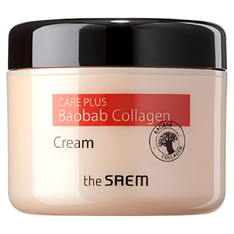 The Saem Care Plus Baobab Collagen Cream Крем коллагеновый баобаб