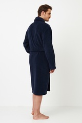 Халат мужской ARUELLE GERALD BLUE_Темно-синий