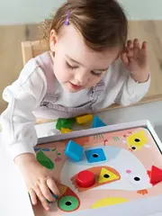 Деревянная мозаика для малышей 