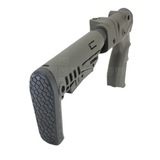 Пластиковый приклад МР-155, -135, DLG Tactical налево
