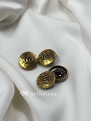 Шляпка под установочные кнопки Гучч. бронза
