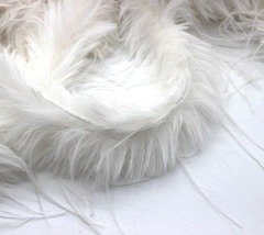 Кант меховой, ш. 10 см, белый