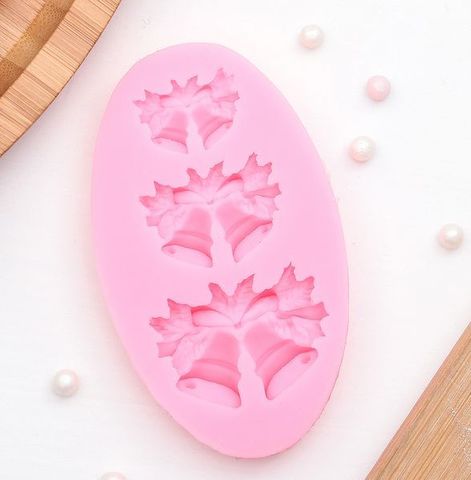 Молд Колокольчики, 8,5х5, Арт.СЛ-368, силикон