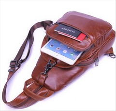 Кожаный рюкзак JMD 4005