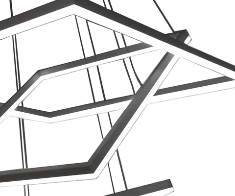 Подвесная светодиодная люстра Kink Light Альтис 08201,19(4000K)