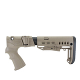 Пластиковый приклад МР-155, -135, DLG Tactical налево