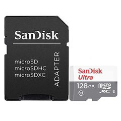 Карта памяти MicroSDXC 128GB Sandisk Ultra Class 10 UHS-I 100MB/s (SD adapter)