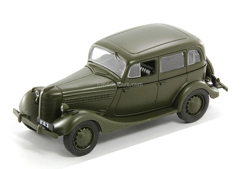 GAZ-11-73 khaki 1:43 DeAgostini Auto Legends USSR #19