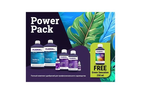 Комплект удобрений Plagron Power Pack - Hydro