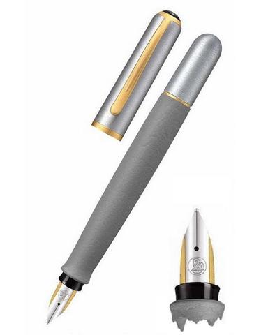 Ручка перьевая Pelikan Epoch® P363, Granite Sliver GT, F (948596)