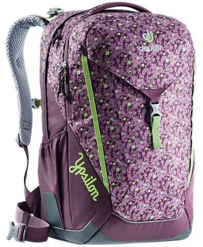 Картинка рюкзак школьный Deuter ypsilon plum flora - 1