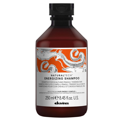 Davines NaturalTech Energizing: Энергетический Шампунь против выпадения волос (Energizing Shampoo)