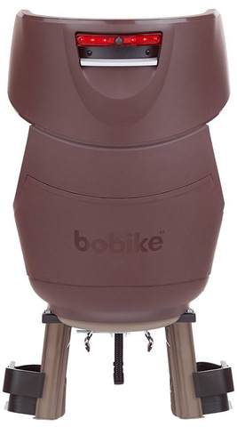 Картинка велокресло Bobike Exclusive Tour Plus Frame LED safari chic - 2