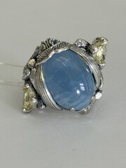 Жук (кольцо из серебра)
