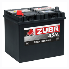Аккумулятор ZUBR Ultra Asia (60Ah, 550A, L+) ZSA601