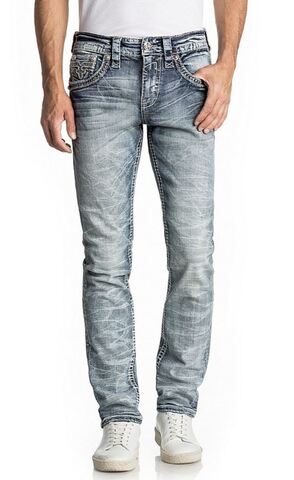 Rock Revival | Джинсы мужские CHARLEY A203 ALT STRAIGHT RP2288A203 перед