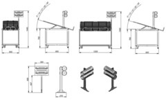 Держатель пакетов для стола овощей и фруктов Марихолодмаш