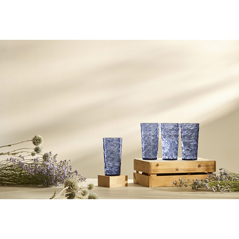 Набор стаканов Arctic, 450 мл, синий, 4 шт.