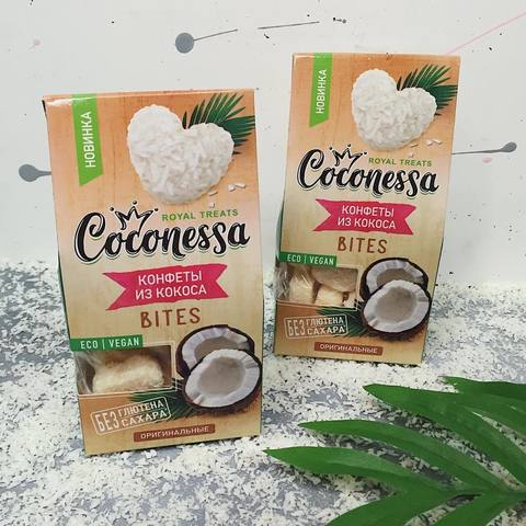 Coconessa конфеты кокосовые 