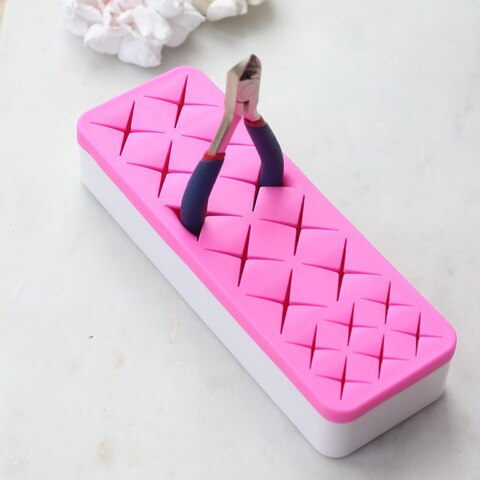 Подставка под 7 инструментов, розовая, И047