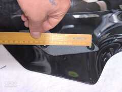 Ветровое стекло для Kawasaki Ninja Z1000SX 2017 - 2019 г.в. / черное