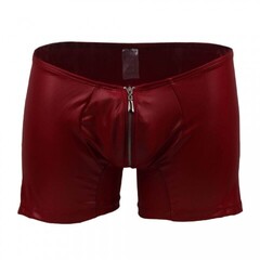 Кожаные трусы мужские на молнии Ohyeah 