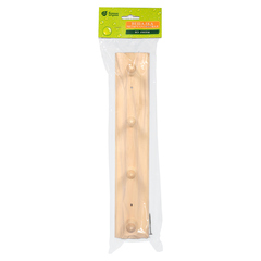 Вешалка 4-х рожковая, 40х7х8,5 см