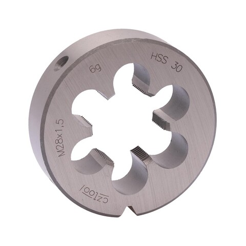 Плашка М28х1,5 DINEN22568 HSS 6g 65х18мм Bucovice(CzTool) 240282