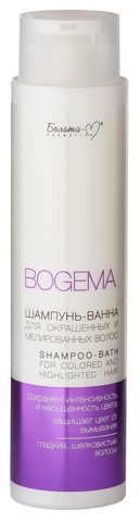Белита-М BOGEMA Шампунь-ванна для окрашенных и мелированных волос 400г