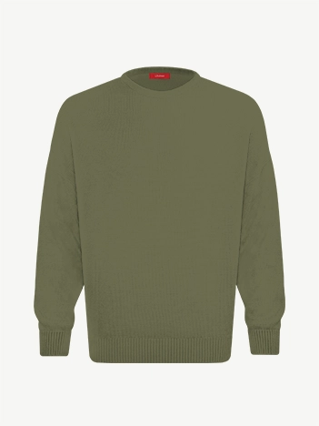 Джемпер оверсайз из экохлопка