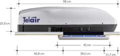 Автокондиционер Telair SILENT PLUS 8100H