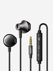 Проводные наушники UGREEN EP106 (35755) Wired Earphones 3.5 mm. Цвет: черный