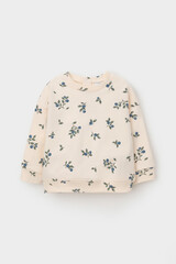 джемпер  для девочки  КР 302308/айвори,голубика к561