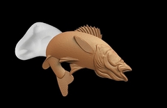 Силиконовый молд № 502 Рыба 2 D