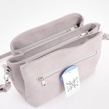 Сумка Саломея 303 итальянский светло-серый