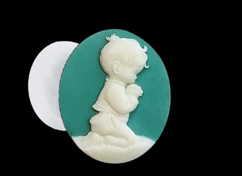 Силиконовый молд Камея Малыш № 3