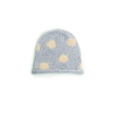 Шапка Jacob Cro Dots "Grey/Cream"