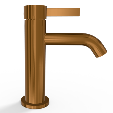 Remer MC12CU Смеситель для раковины Remer Metrica MC12CU, медь брашированная PVD