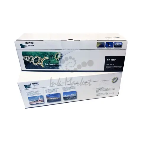 Совместимый картридж UNITON Premium CF410A (410A) для HP Color LJ M452, M477 черный (2,3K) GREEN LINE (Eco Protected)